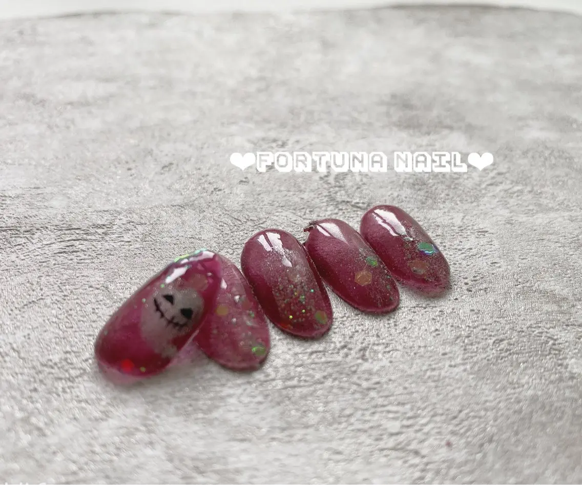 ネイル ハロウィン Nail •Head スパFortunaのネイルデザイン