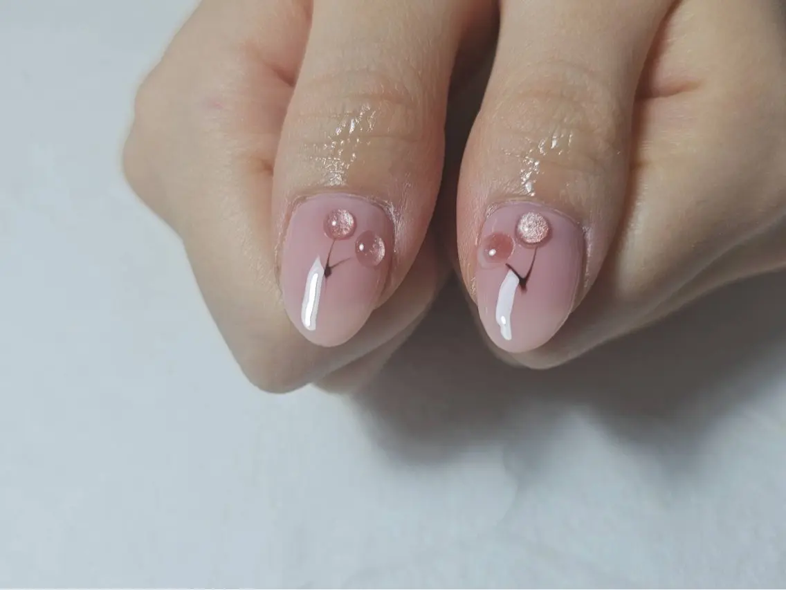 ネイル オーロラネイル フラワーネイル フットネイル フレンチネイル ジェルネイル ハンドネイル mogunail &blowのネイルデザイン