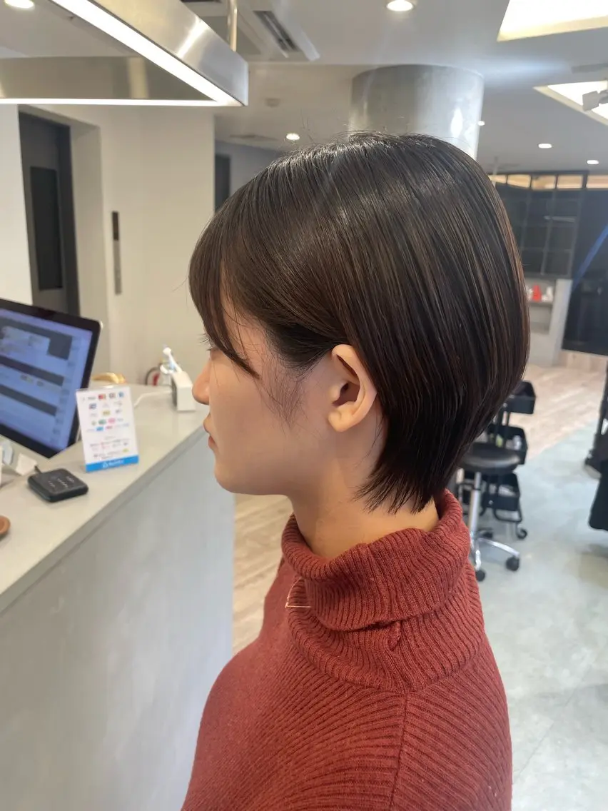 ショート ♡似合わせハイトーン ♡maiのヘアスタイル