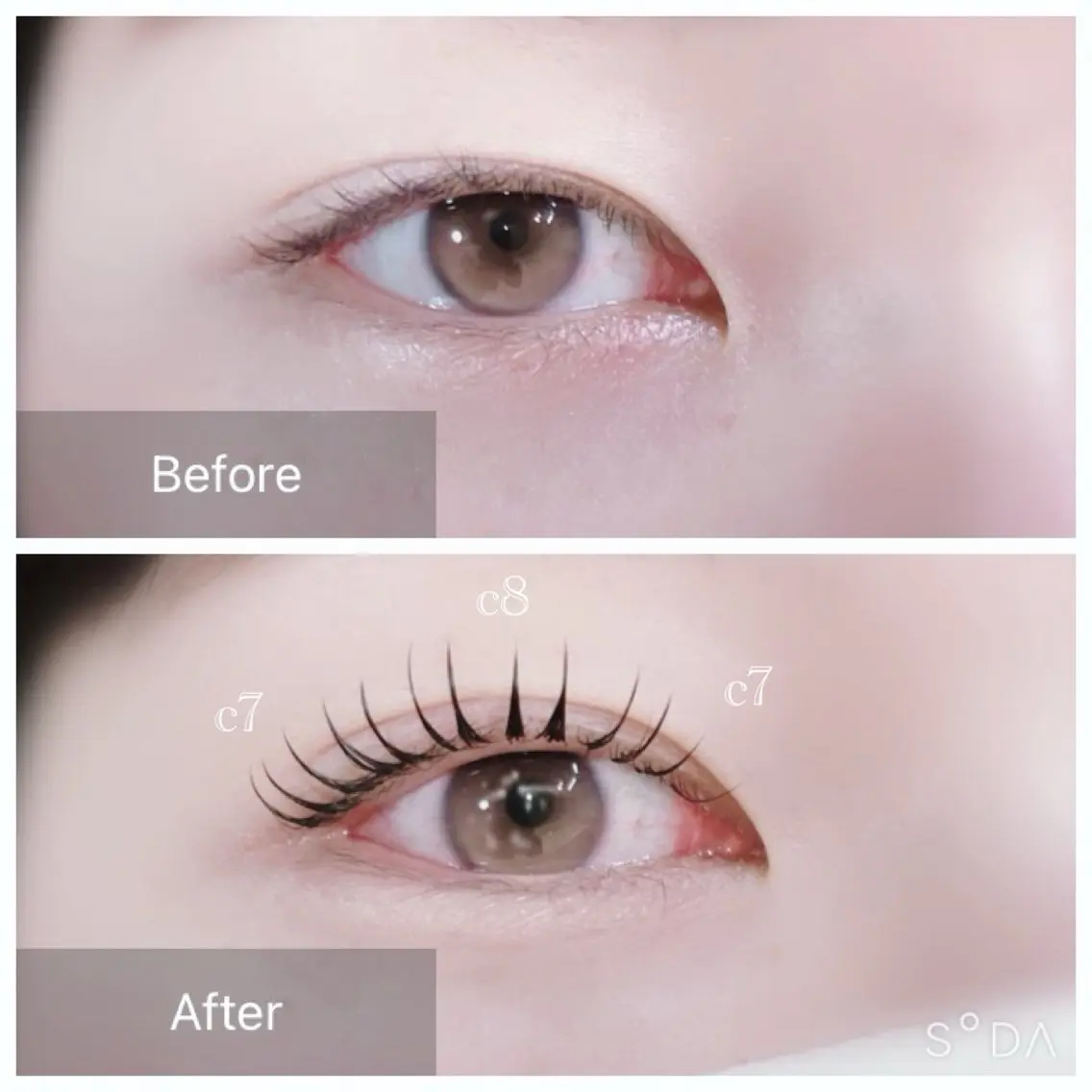 マツエク・マツパ Eye Labo Swipのマツエク・マツパデザイン