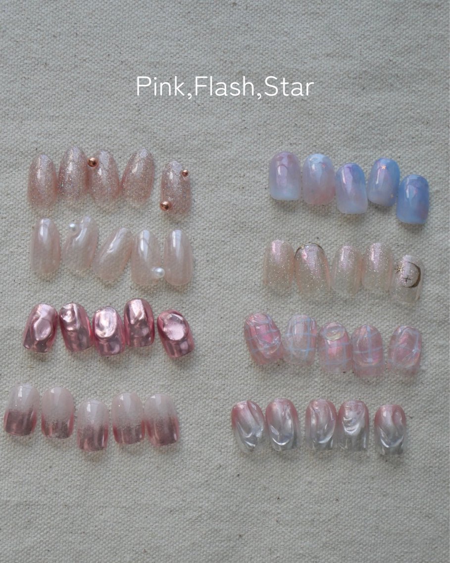 ネイル ブラウン フレンチネイル キラキラネイル ミラーネイル ピンク Yoonseul nail　いくみのネイルデザイン