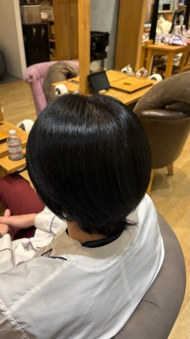 ショート カラー 🫧🦋美髪矯正/パ ーマ🦋🫧わかなのヘアスタイル