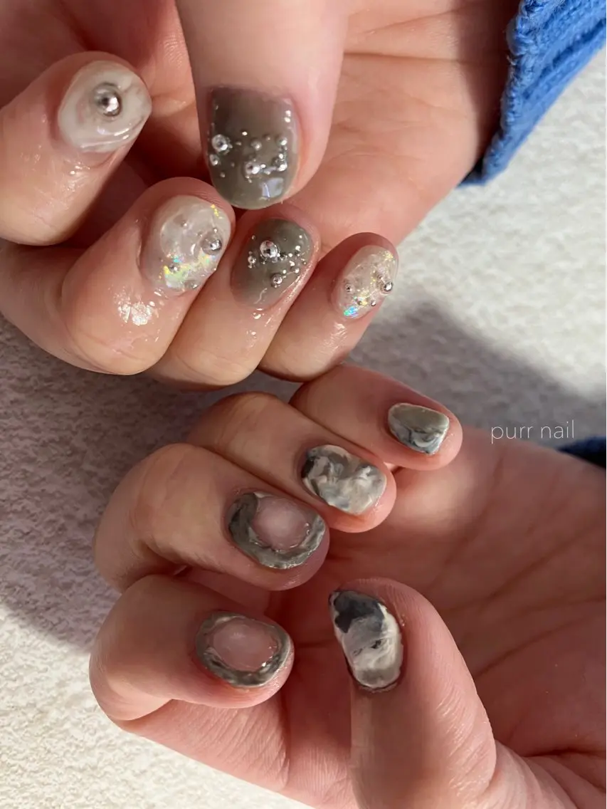 ネイル purr nailのネイルデザイン