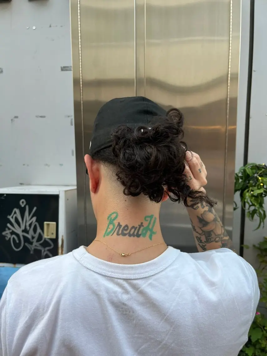 ロング メンズ 刈り上げ カット 中目黒 たまきのヘアスタイル