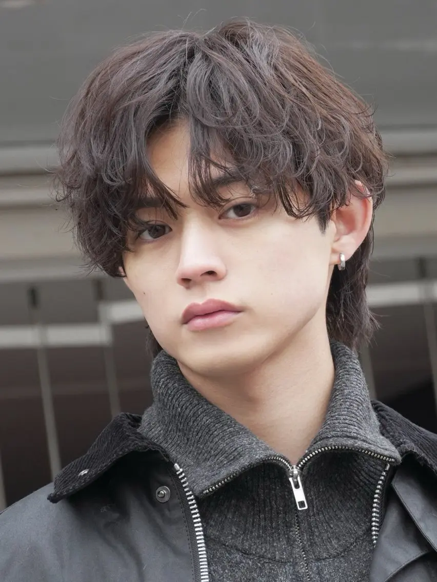 パーマ メンズ カット 無料イノウエのヘアスタイル