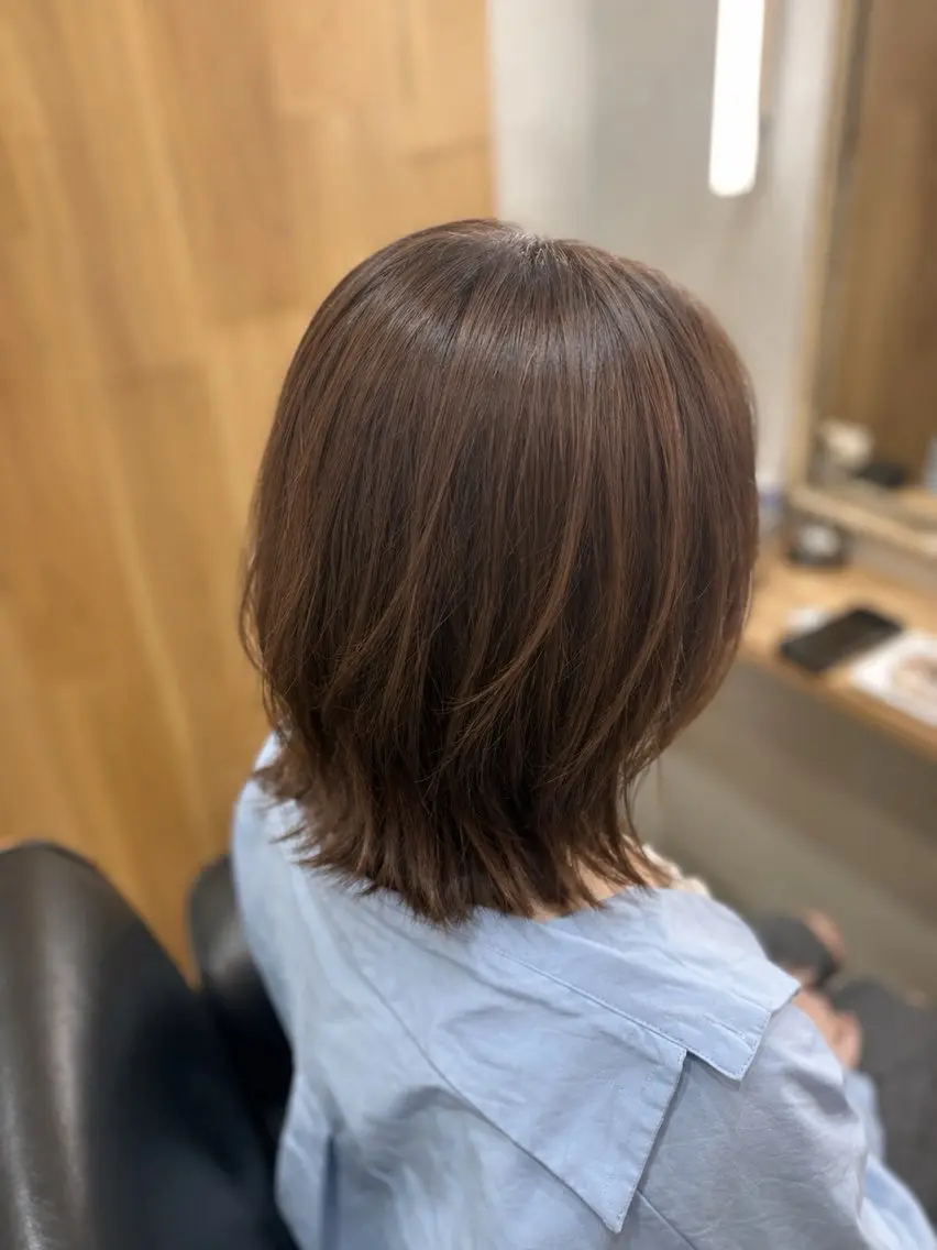 ショート カット ヘアカラー トリートメント 白鳥 正孝のヘアスタイル