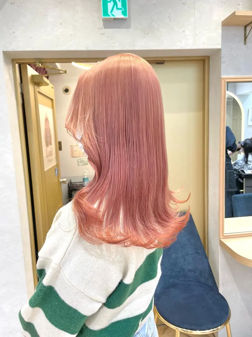 全体cut&全体color&パラボ1ステップtreatmentの写真