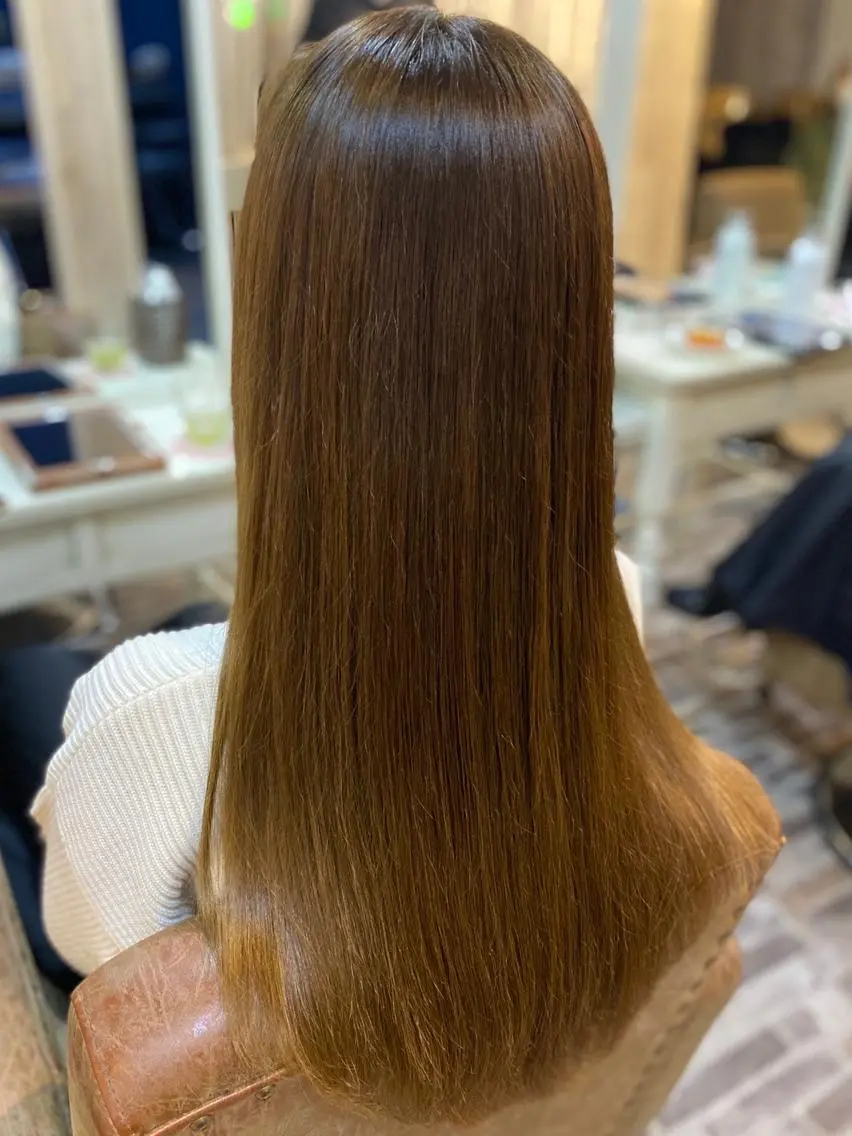 ⚠️10月限定⚠️【🌸平日限定🌸】カット&アディクシーカラー&nanoトリートメントの写真