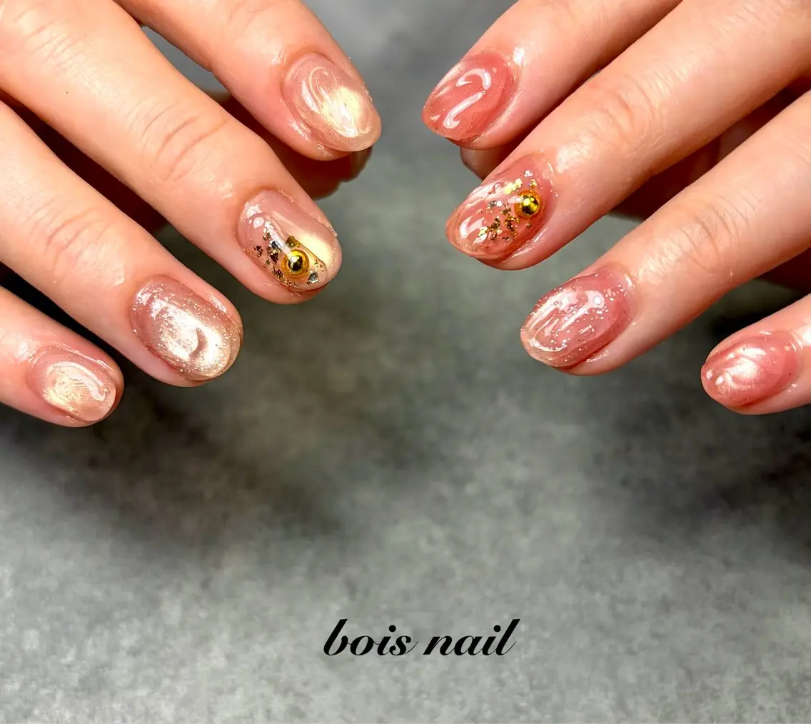 ネイル ハンドネイル bois nail ボワネイル北巽のネイルデザイン