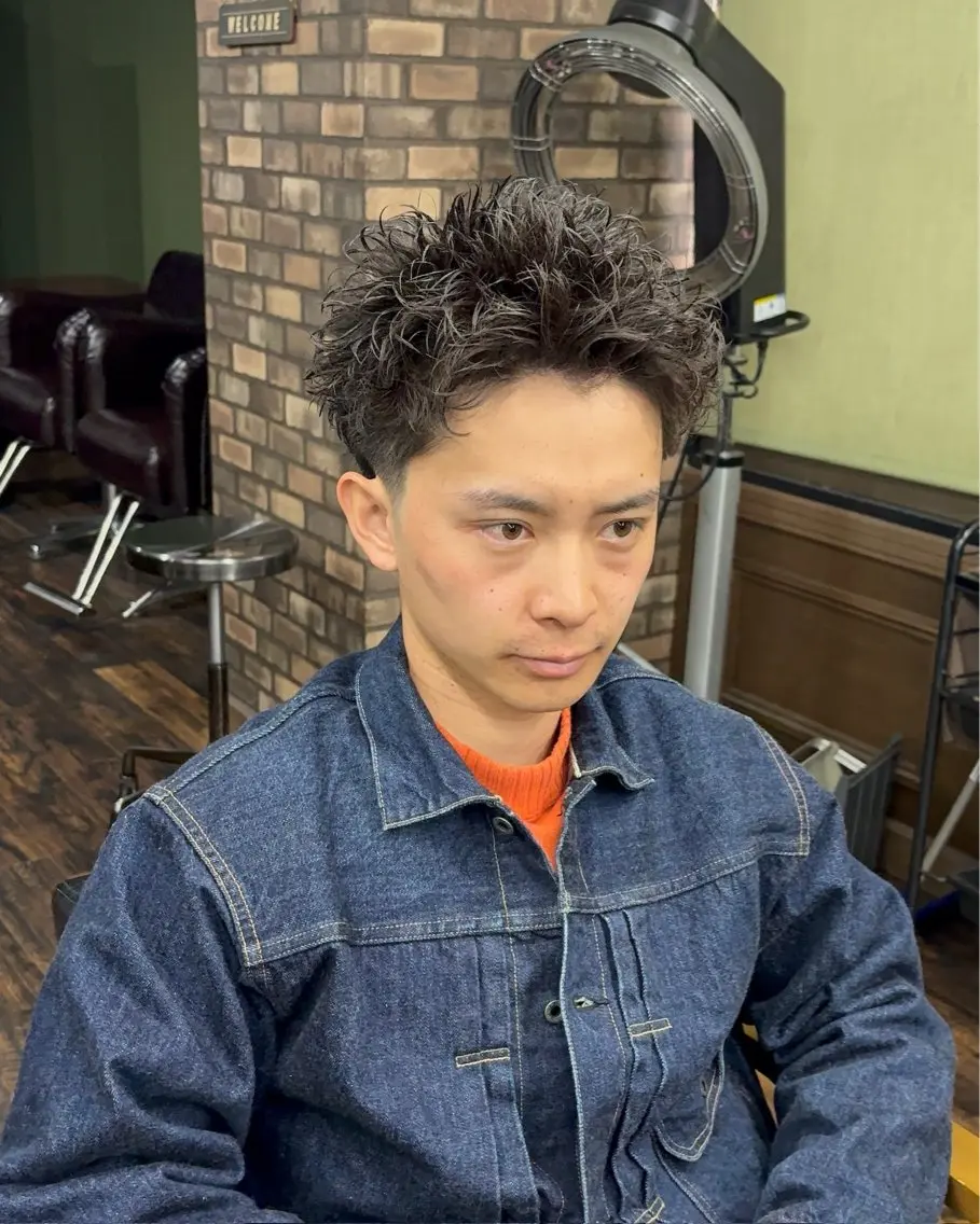 メンズ 井高 洸のヘアスタイル