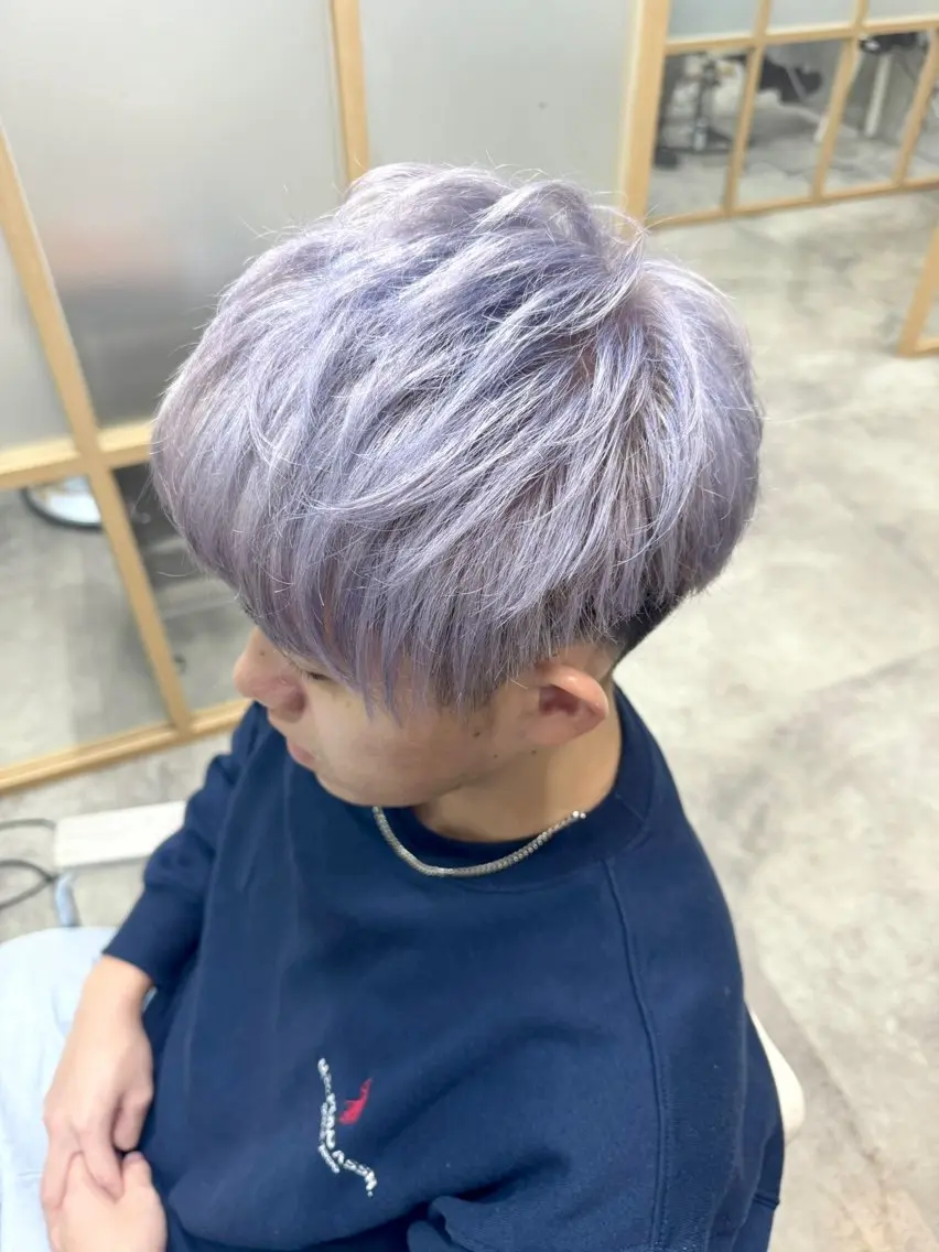 ショート カラー ヘアカラー トリートメント S.BLOOM 川崎 翔哉のヘアスタイル