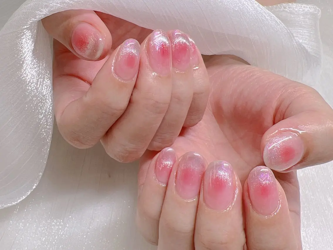 ネイル ハンドネイル OCEAN nail パラジェル　取扱い店のネイルデザイン