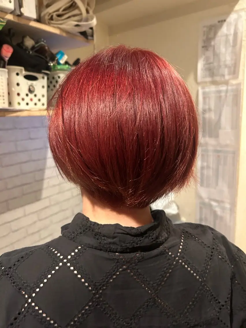 ショート カラー INOUE SAKIのヘアスタイル
