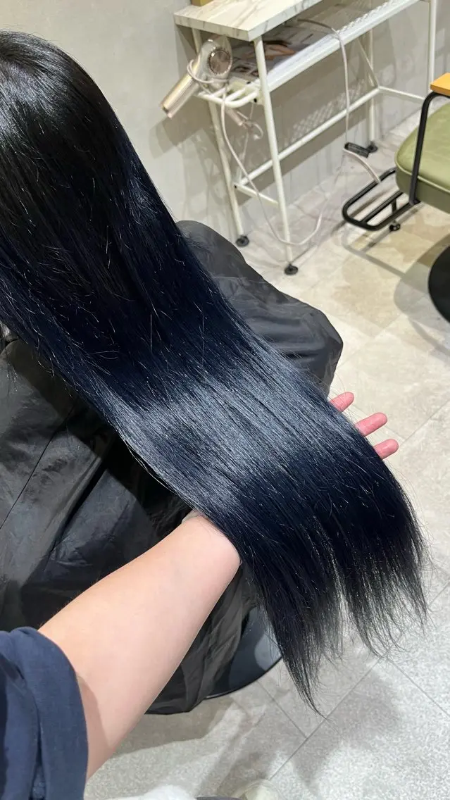 ロング カラー ヘアカラー/髪質改善 /新宿/AiNAのヘアスタイル