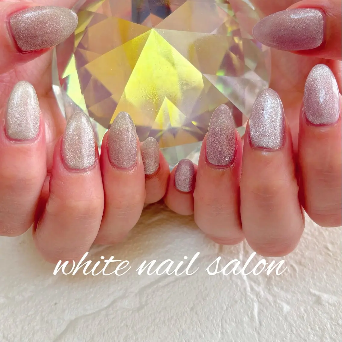 ネイル フットネイル ハンドネイル white nail salonのネイルデザイン