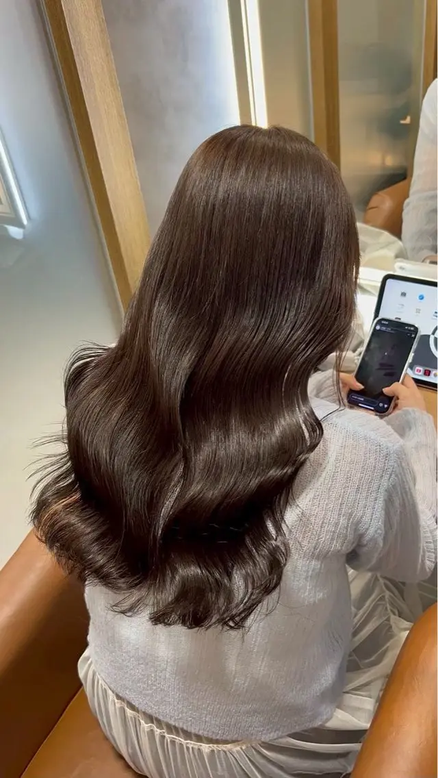 ミディアム カラー ヘアアレンジ ヘアカラー 🐥札幌赤み黄味消し /🐥ユウトのヘアスタイル