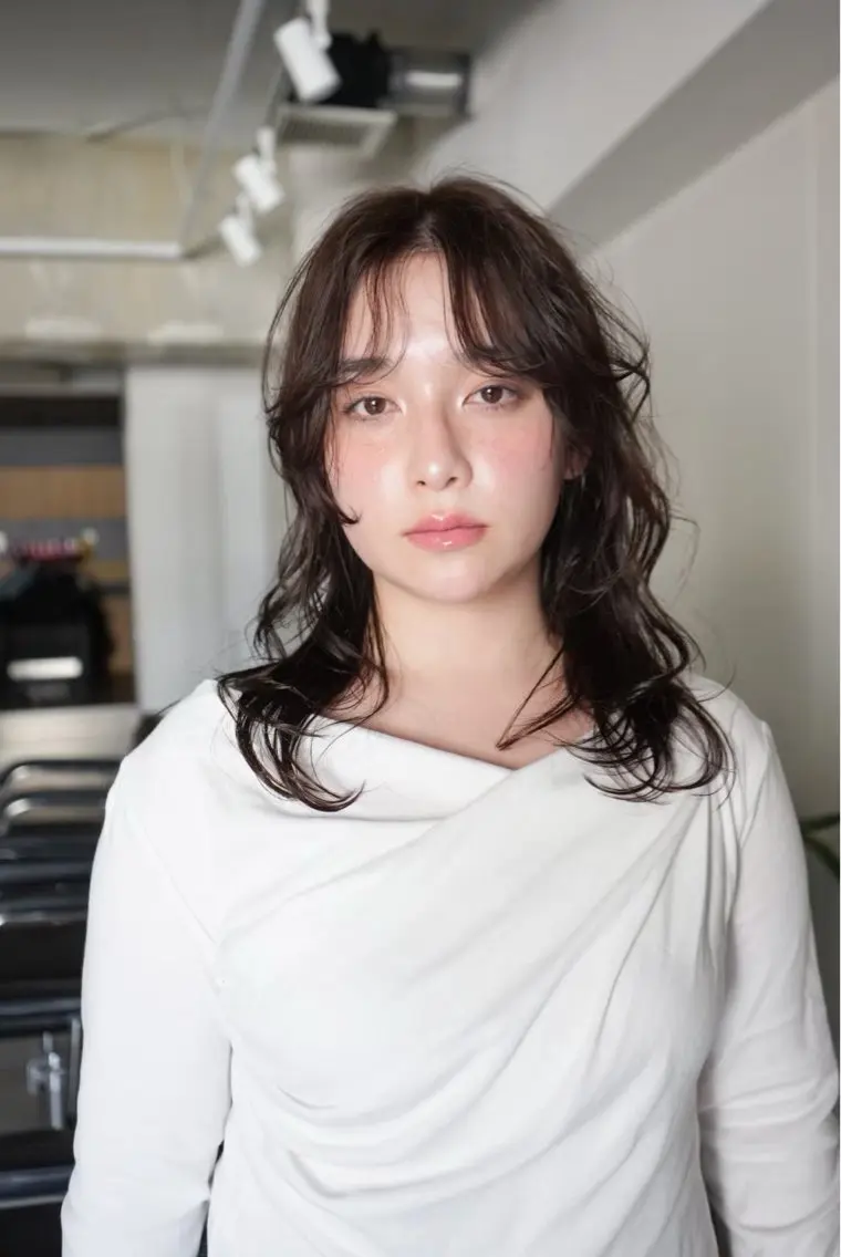 🎀【平日限定・10名様】ミディアムパーマモデル｜無料の写真