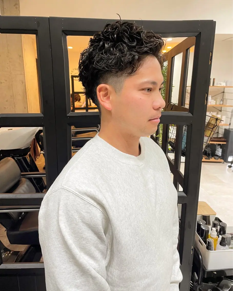 ショート メンズ ビジネス メンズパーマ メンズショート ショートヘア カット ヘッドスパ 堀江将太朗/恵比寿/ メンズカットのヘアスタイル