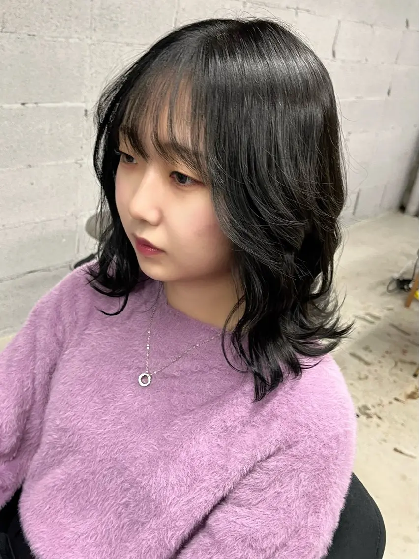 ミディアム 盛れる透けカラー🎀 似合わせ/uiのヘアスタイル