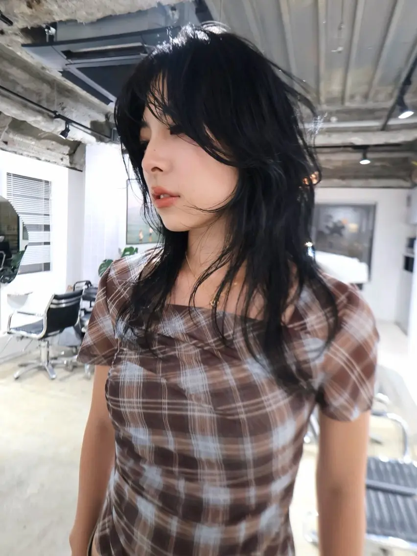 ミディアム カット ヘアカラー ボブ/レイヤー 学芸大学SaKuraのヘアスタイル