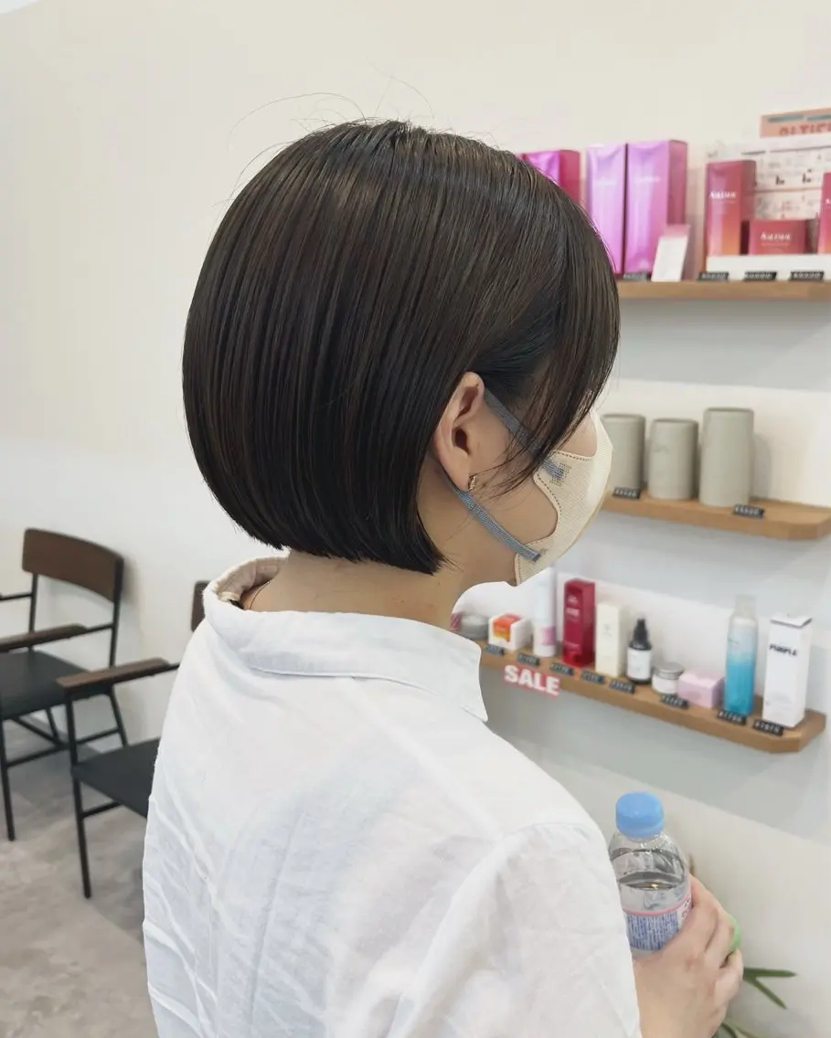 ショート カラー ボブ カット ヘアカラー トリートメント ✨NOMAD印西✨ 黒川勇輝のヘアスタイル