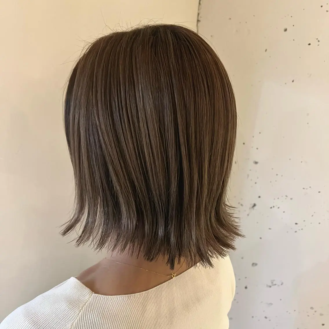 ミディアム カラー ハイライトカラー ハイライト カラースペシャリスト しょう🧑🏼🎨のヘアスタイル