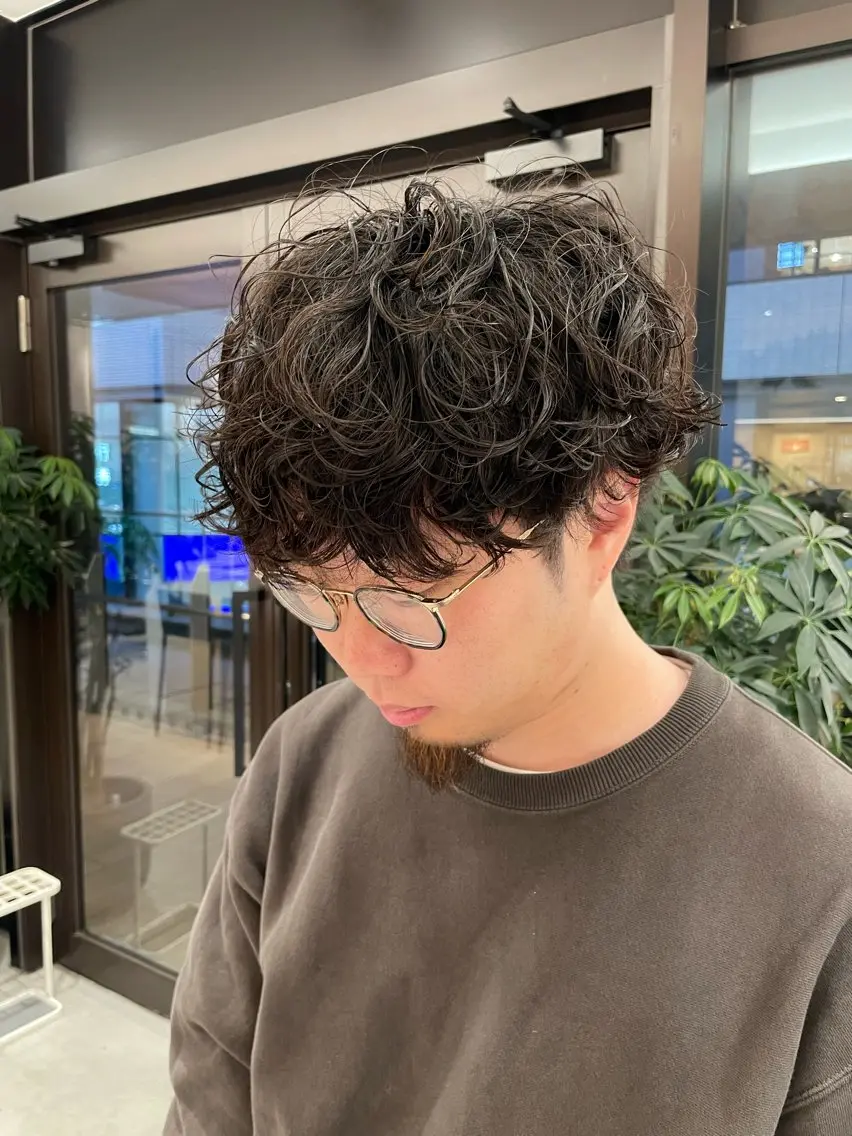 ご新規様限定‼️メンズカット+シャドウパーマ✨¥19,800→¥15,840✨の写真