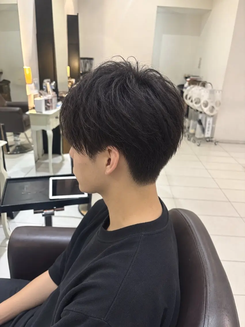 ショート メンズ 福本 聖海のヘアスタイル