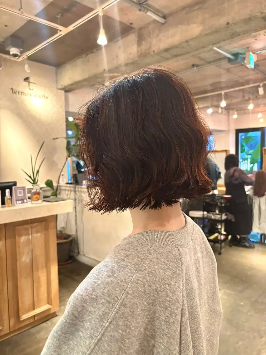 ショート カラー カット ヘアカラー トリートメント ボブ/ミディアム /Renyaのヘアスタイル