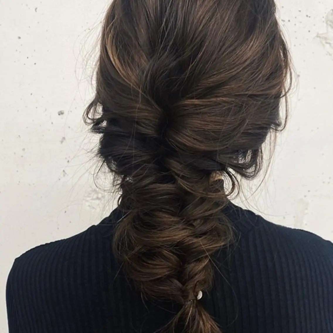 セミロング カラー 透明感カラー ハイライトカラー ハイライト 大石 沙季のヘアスタイル