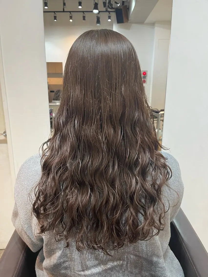 カラー パーマ カット ヘアカラー 🎀持ちのいいパーマ 🎀mikihoのヘアスタイル