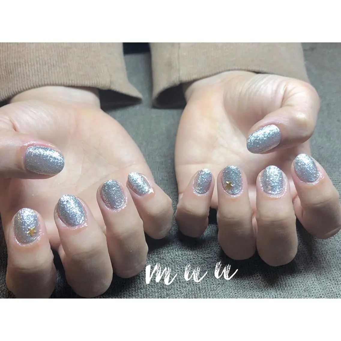 ネイル ストーンネイル muu nailのネイルデザイン