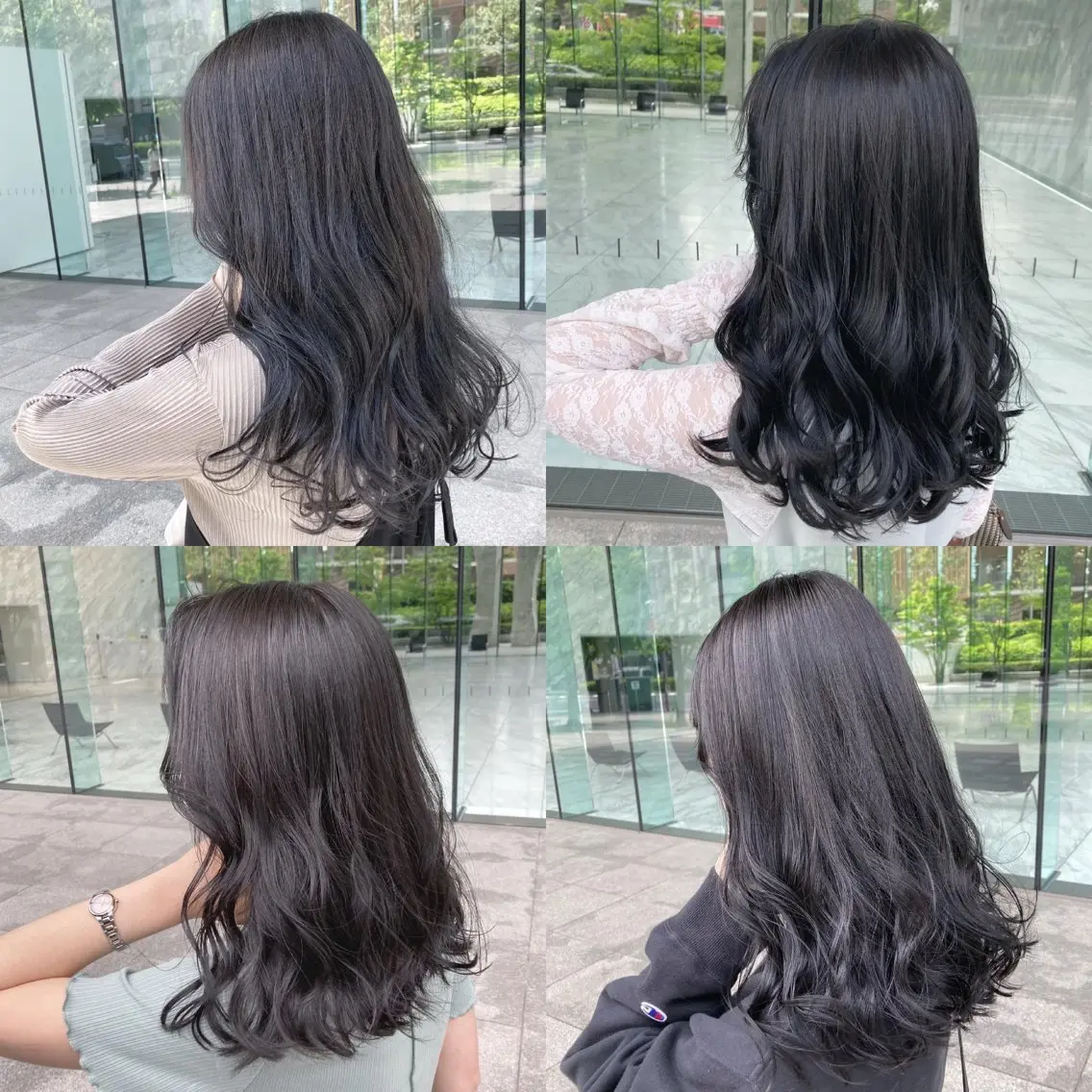 カラー カット ヘアカラー トリートメント 💖ブリーチなし透明 感💖ASAHIのヘアスタイル