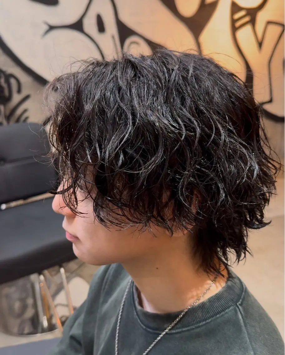 パーマ メンズ カット パーマ 🔥メンズ特化🔥 パーマ🔥カメイのヘアスタイル