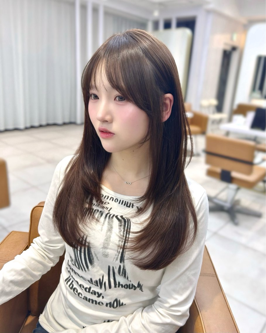 ロング ハイレイヤー レイヤーカット 原宿/レイヤー/小顔 カット/Miu🎀のヘアスタイル