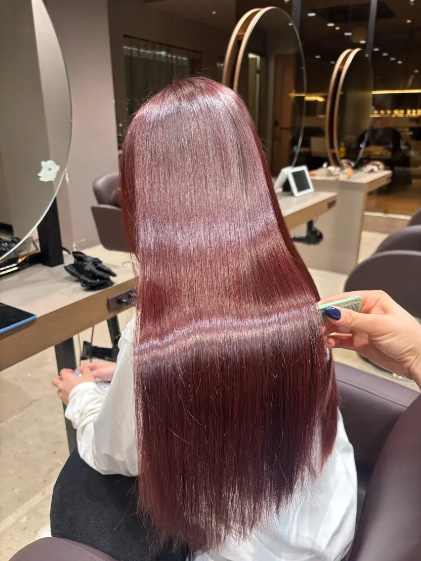 セミロング カラー カット ヘアカラー Riko🎀🍪 カットモデル募集中のヘアスタイル