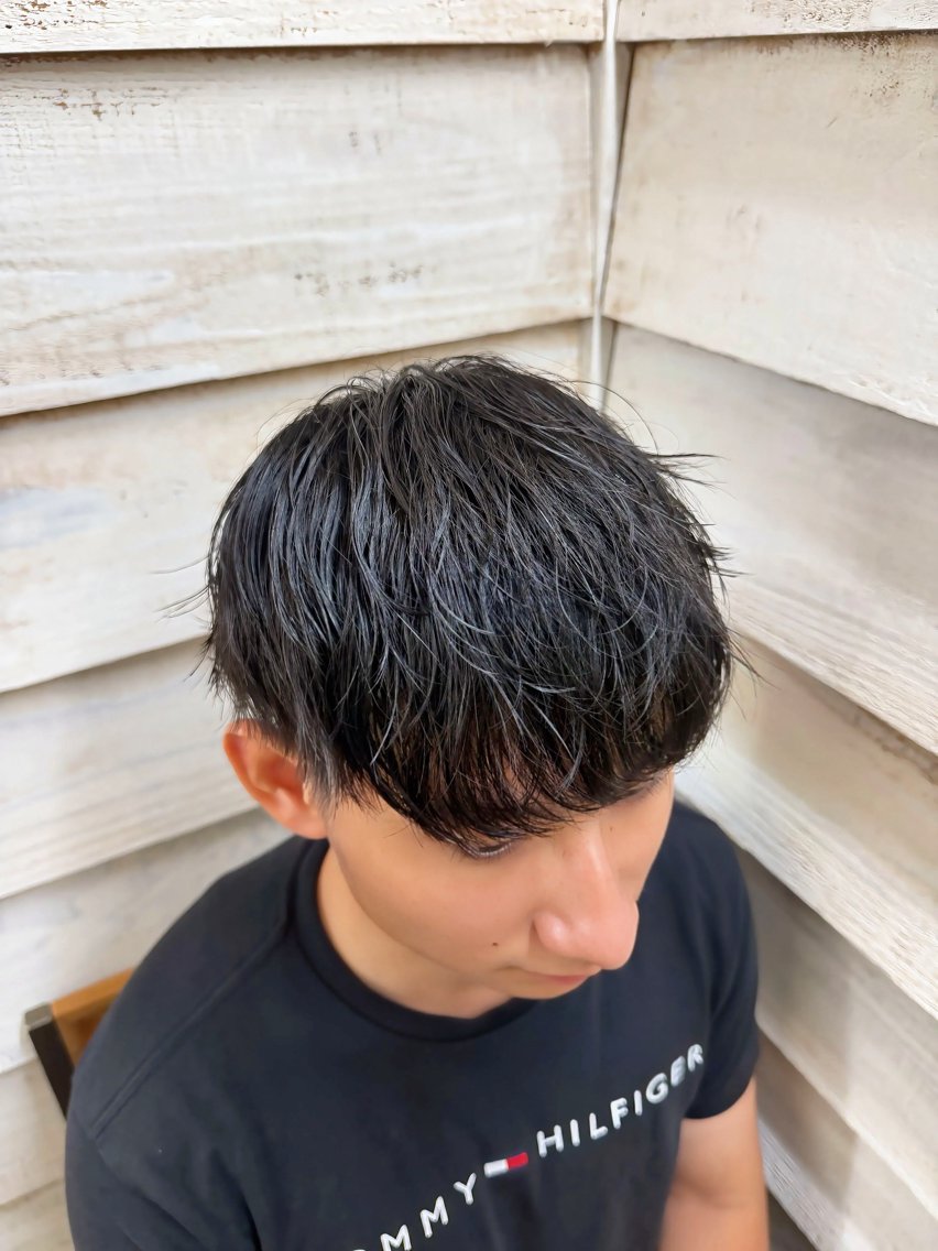 ショート パーマ メンズ メンズパーマ カット パーマ GAKU【メンズ カット/パーマ】のヘアスタイル