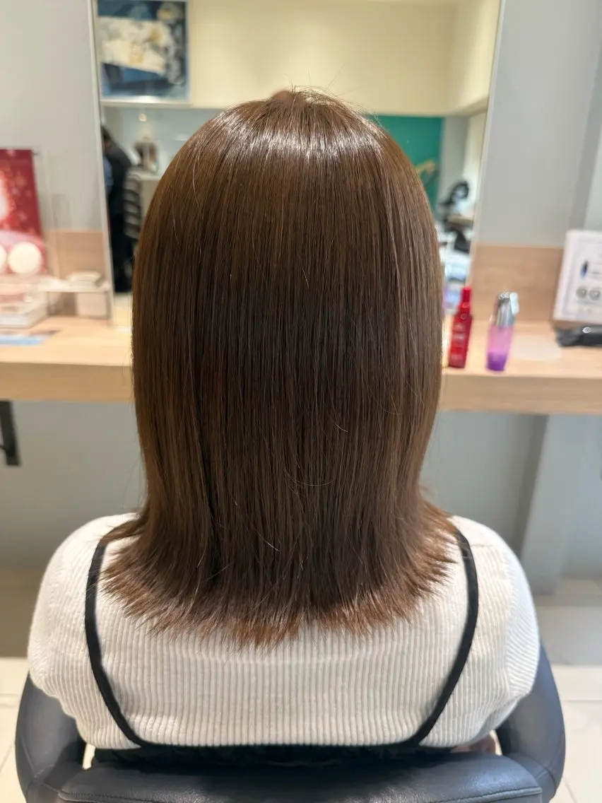 カラー ヘアカラー 作長 晃希のヘアスタイル