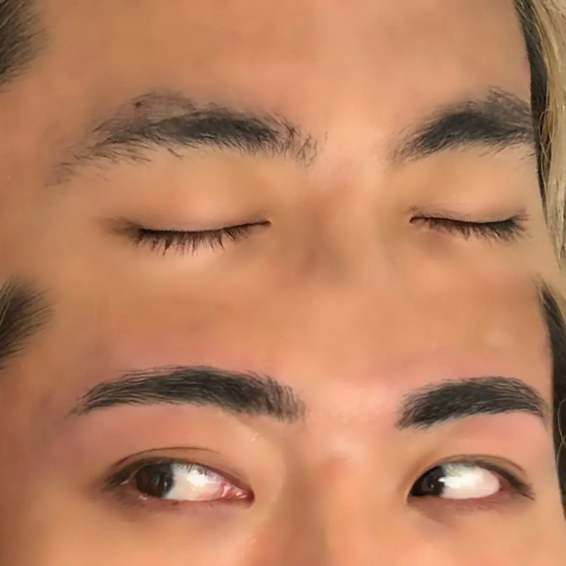 【ミニモ限定 🫧🫐 】 メンズ 👦🏻 美眉スタイリング (眉毛wax) / メイク別途¥500の写真