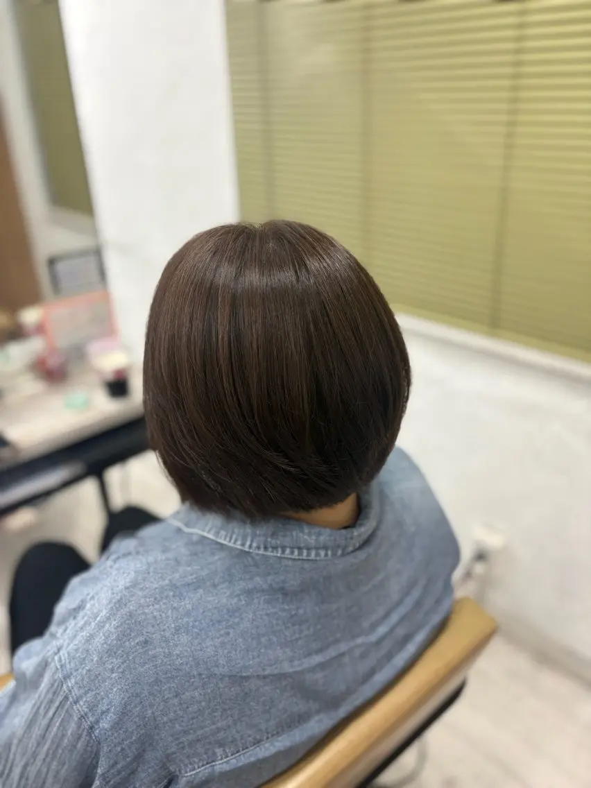 ショート カラー カット ヘアカラー トリートメント 暖色系カラー/ピンク Ririi🎀のヘアスタイル