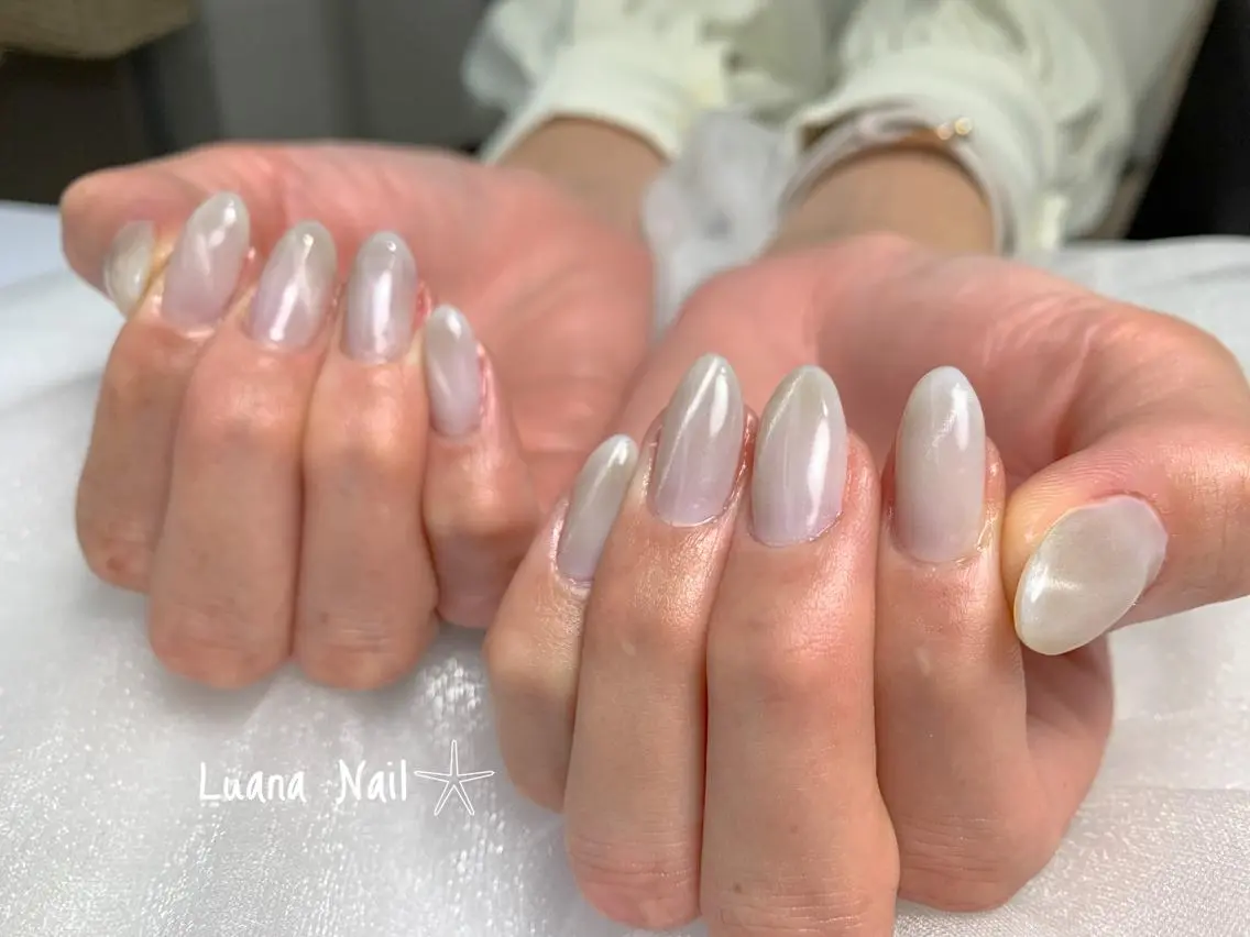ネイル マグネットネイル ハンドネイル BeauJu by Luana Nailのネイルデザイン