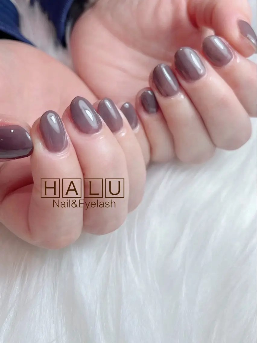 ネイル クリアネイル HALU ハルのネイルデザイン