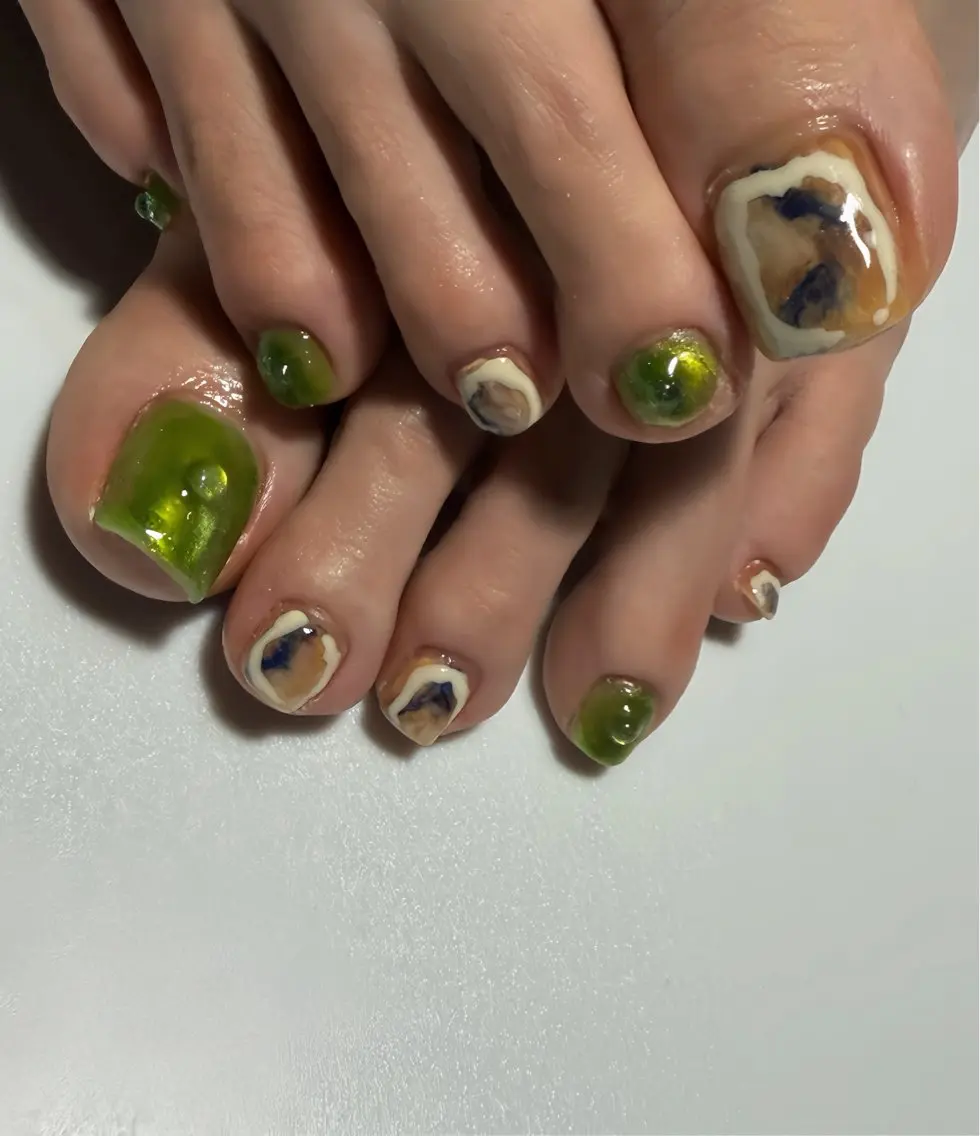 ネイル フットネイル arh... nailのネイルデザイン