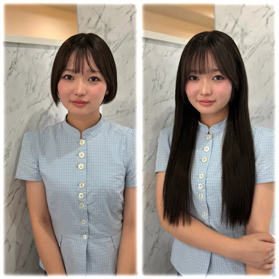 ロング シールエクステ エクステ エクステ 🫧ララモアナ nanatsu🫧のヘアスタイル