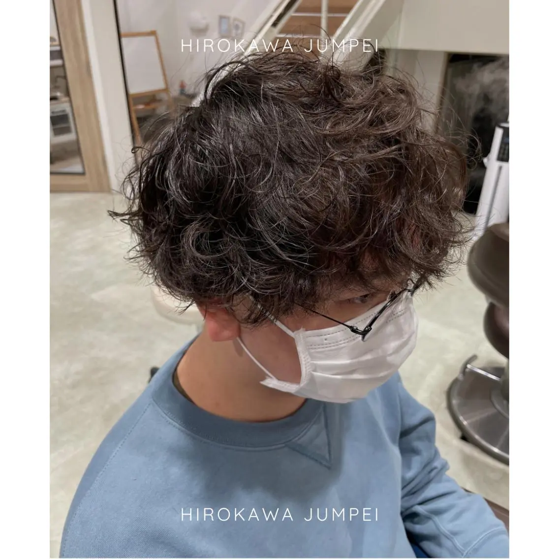 ミディアム 【メンズ特化】 廣川ジュンペイのヘアスタイル
