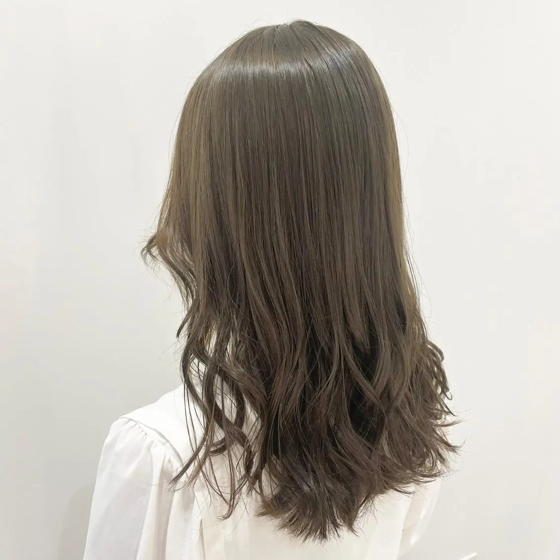 ロング カラー カット ヘアカラー トリートメント 🎀透明感カラー🎀 mikaのヘアスタイル