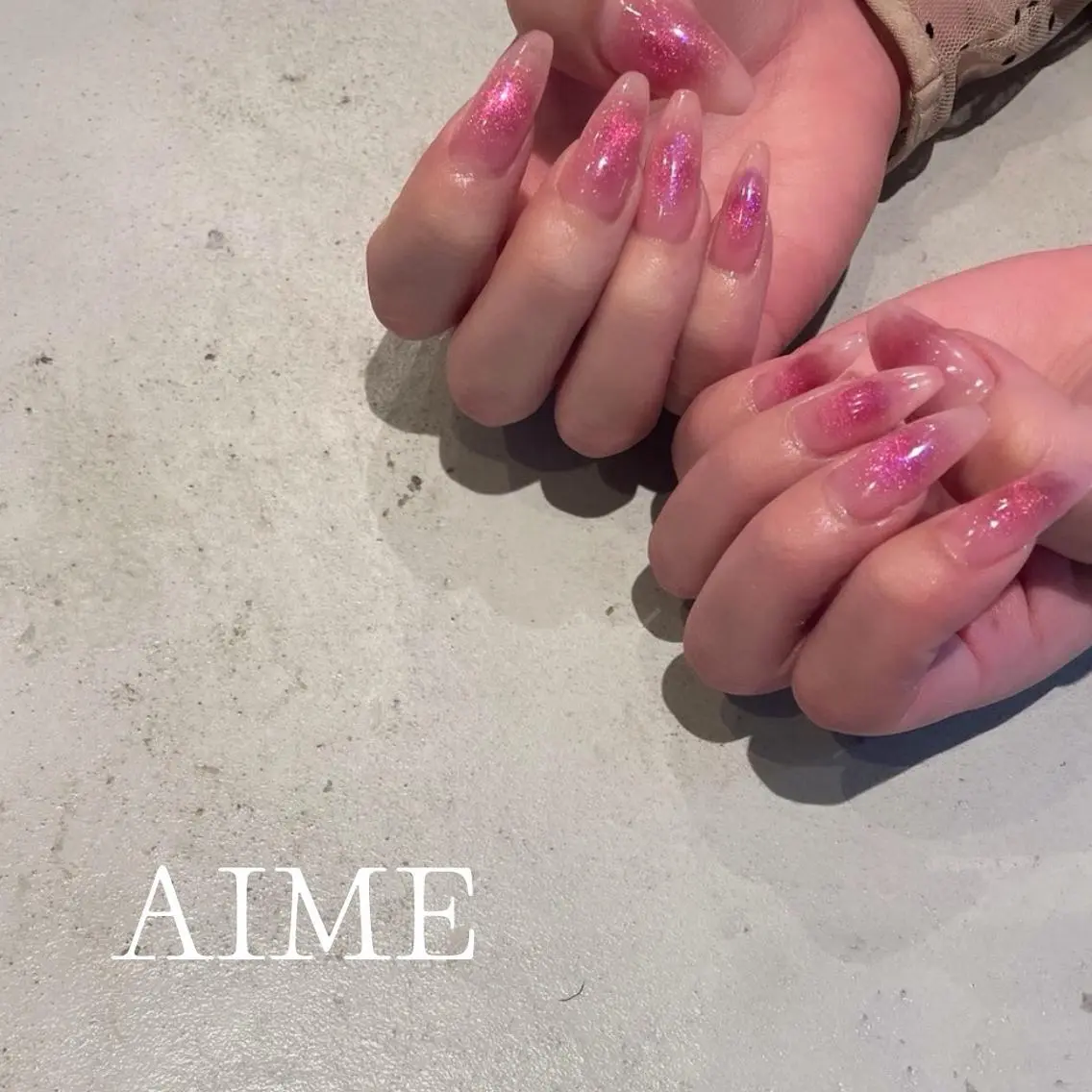 ネイル ハンドネイル AIME (momo)のネイルデザイン