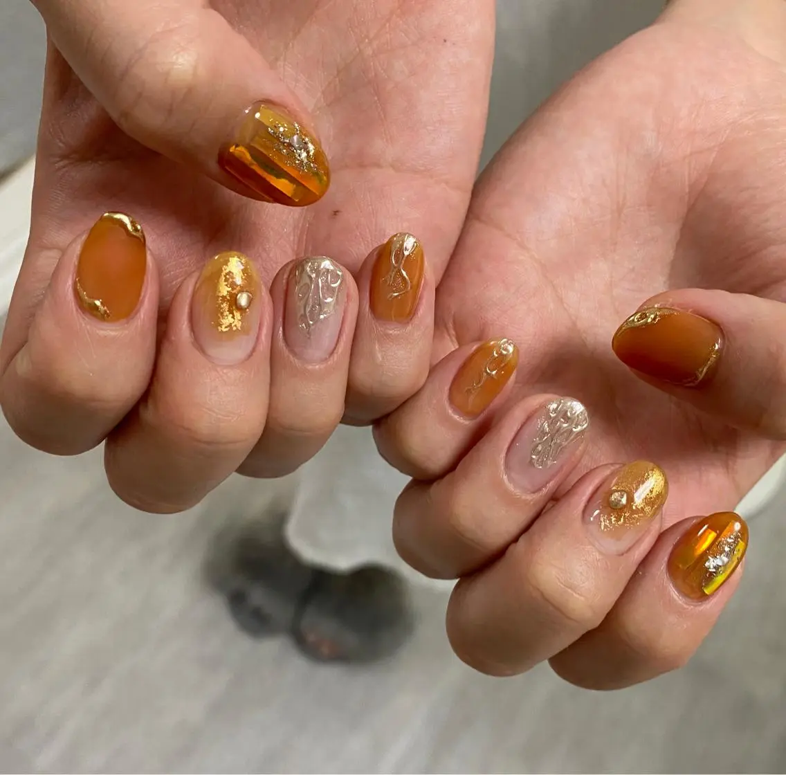 ネイル ハンドネイル ND NAIL Ayakaのネイルデザイン