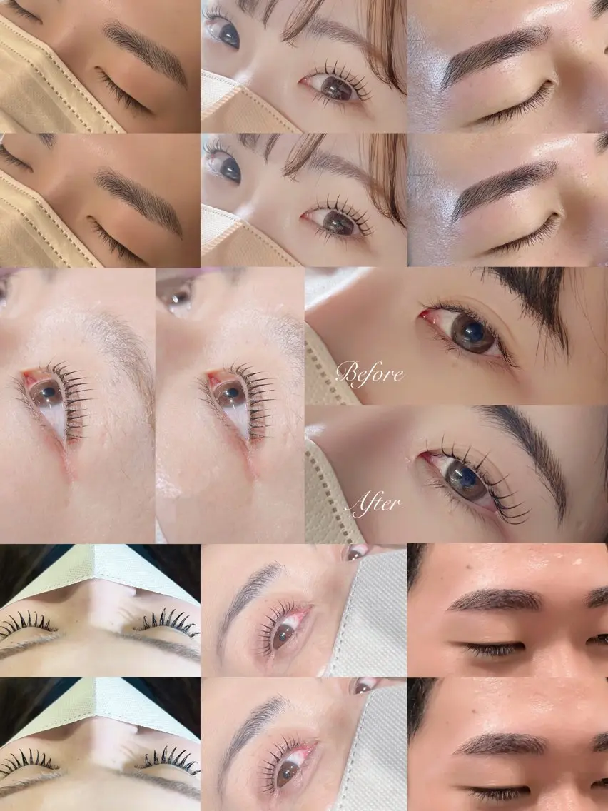 まつ毛パーマ➕眉毛Waxの写真