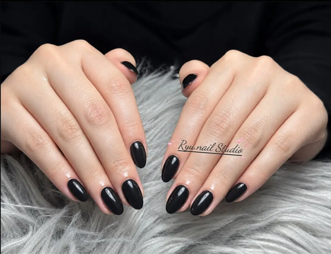 ネイル 韓国ネイル ワンホンネイル ハンドネイル Ryu Nail YukiChanのネイルデザイン